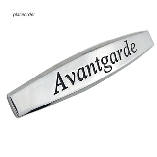  Stiker  Emblem Badge Motif Tulisan  avantgarde Bahan Metal 