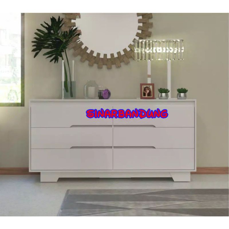 RAK TV MINIMALIS / RAK TV PUTIH / BUFFET TV BUFFET SERBAGUNA