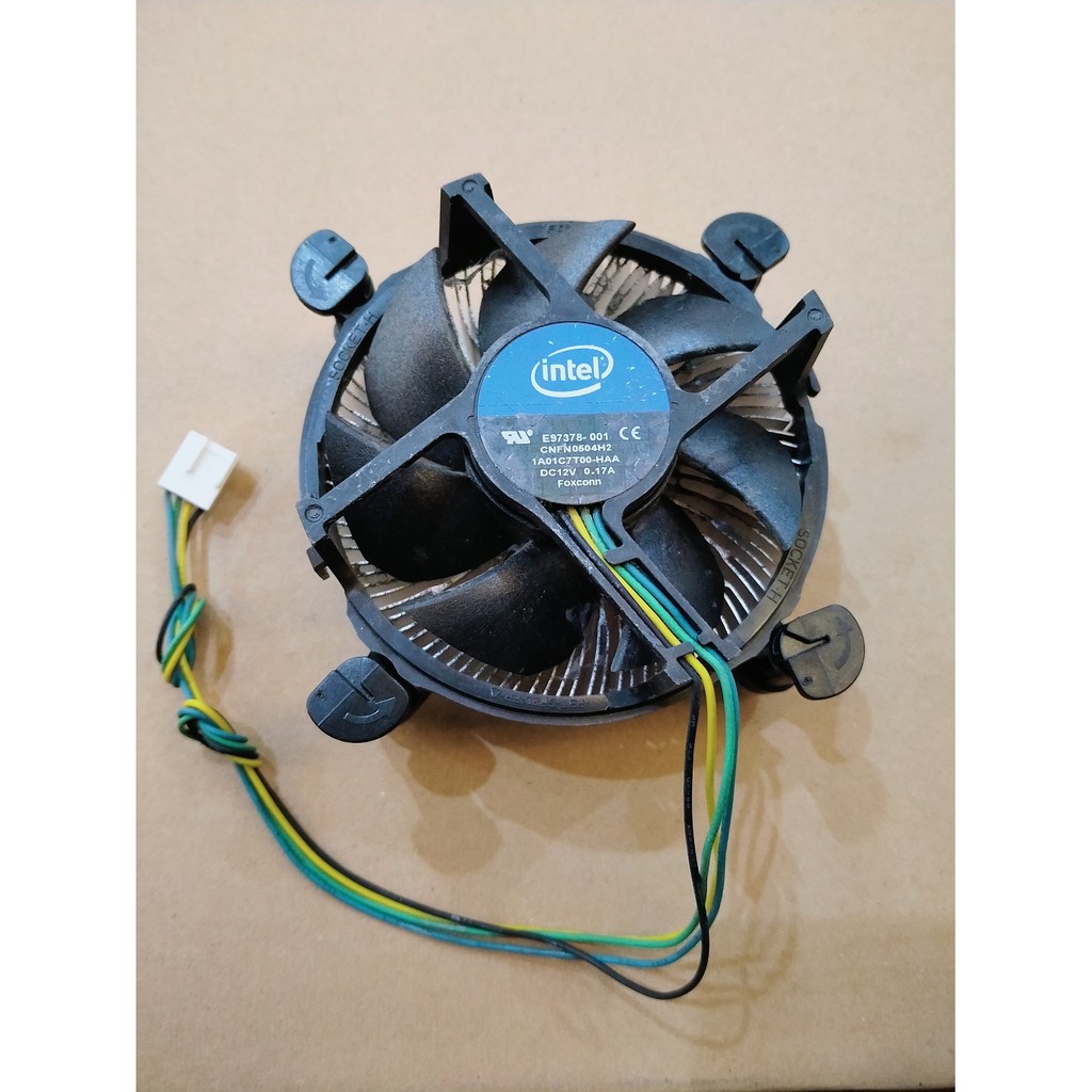 Cooler Fan Processor lga socket 1155 1156 1150 Intel Ori Tembaga