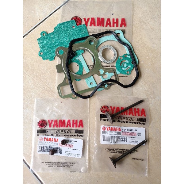 Payung Klep kode(54P) Mio J,Mio GT,Soul GT,Fino F1,X Ride Asli Yamaha payung klep sil klep topset ko