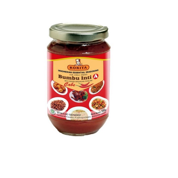 

Kokita Bumbu Dasar Cabe Merah Bumbu Inti A 350gr