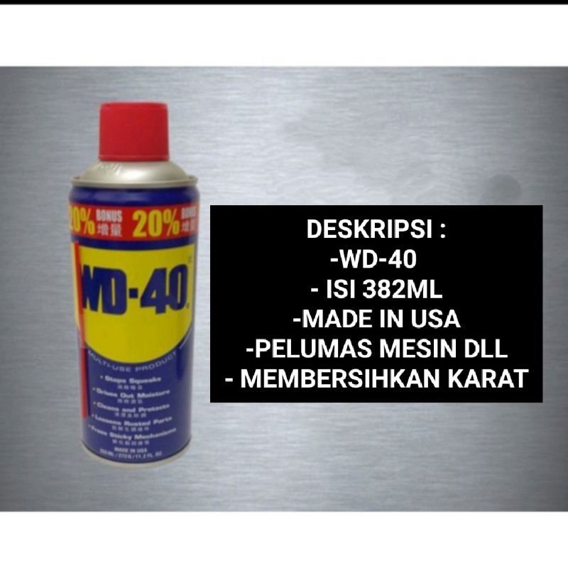 WD 40 PELUMAS SERBAGUNA 382ML