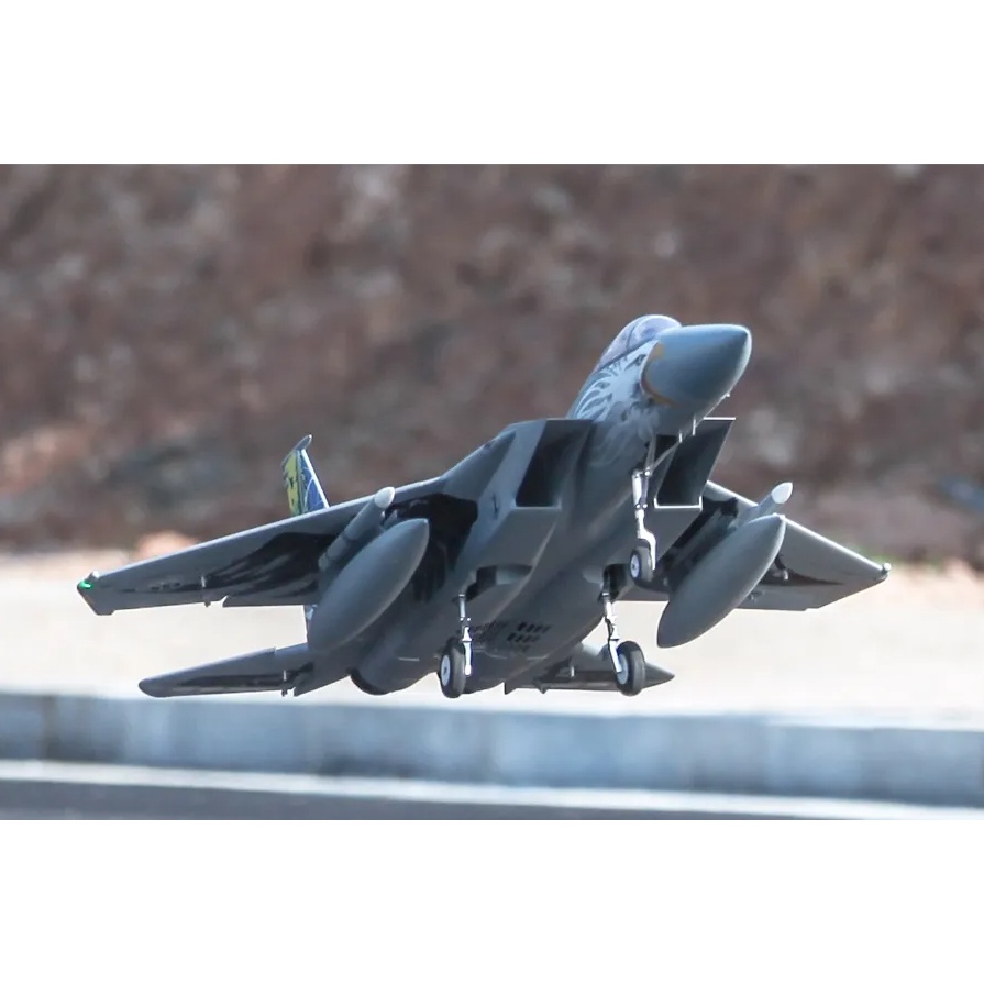 TERMURAH RC airplane pesawat  F-15 Eagle Twin 64mm EDF JET PNP - Oregon National Guard
