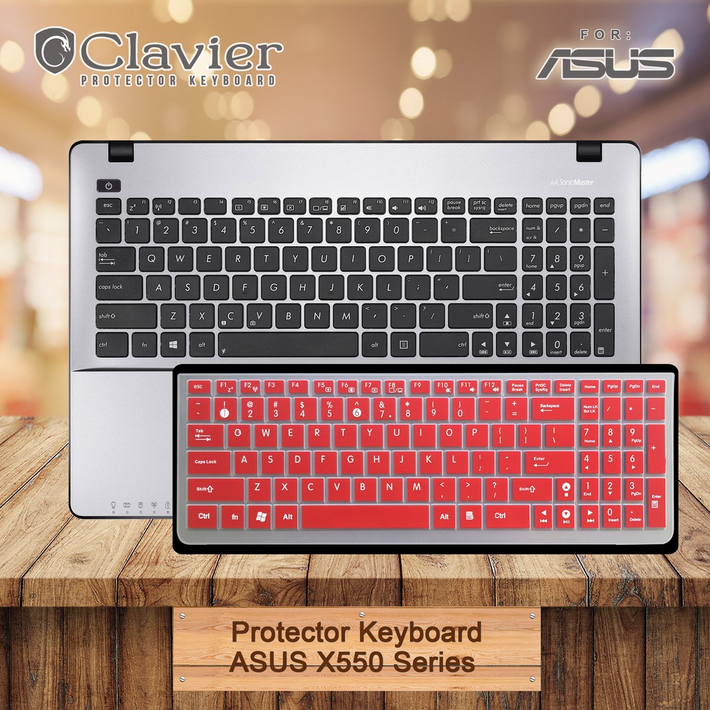 Keyboard Protector Asus X550ZE-XX018D X550ZE-XX033D X550ZE-XX057D Warna