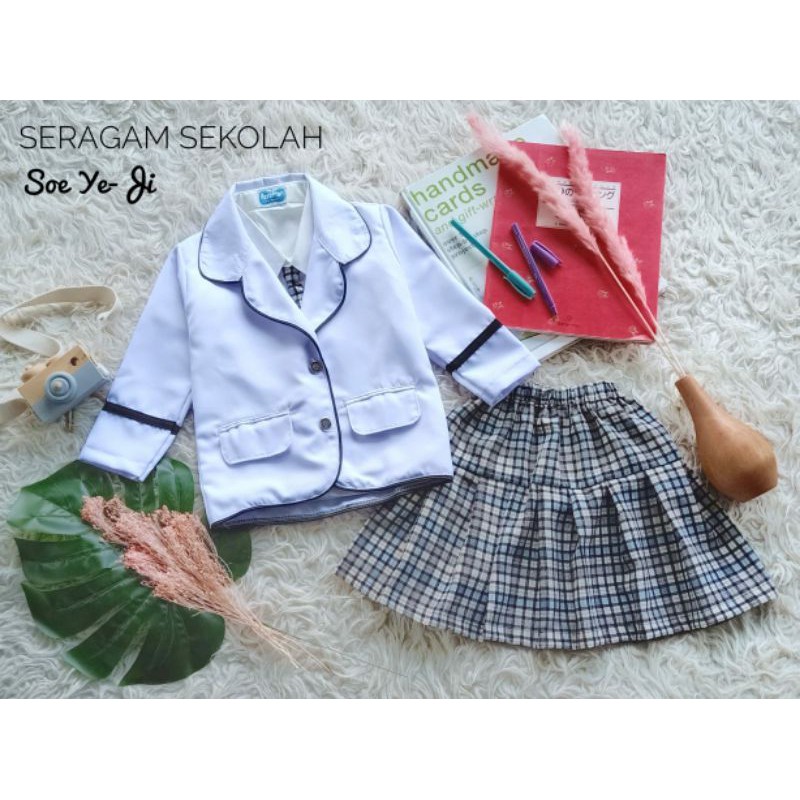 5.5 SALE SERAGAM KOREA SEO YE JI Baju Unik Anak Baju anak Korea Seragam Sekolah Korea Baju Korea Baj