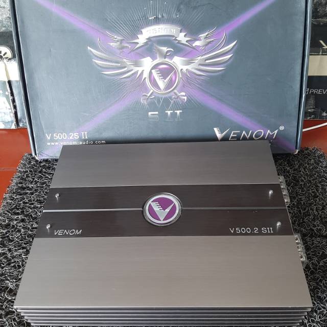Power Monoblock Venom V500.2 SII - Monoblock venom 2 Channel
