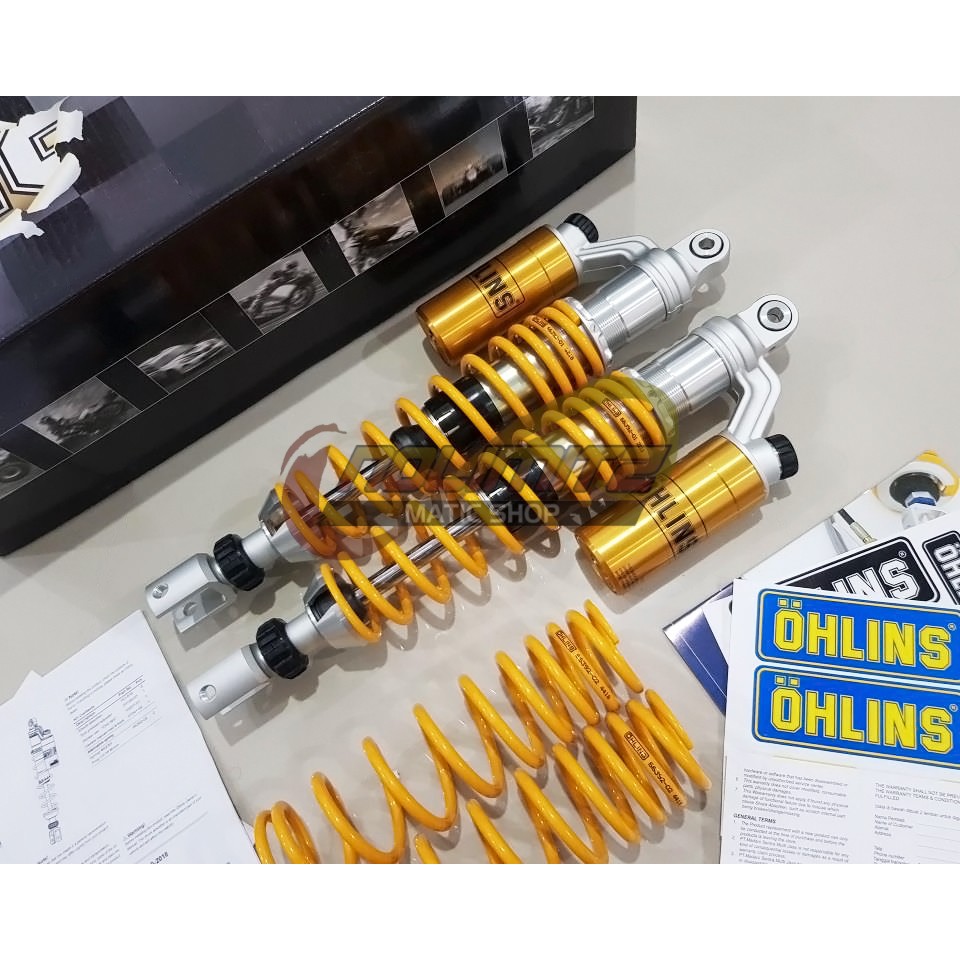 Shock Shockbreaker OHLINS HO818 Tabung Atas 428mm Honda Forza 250 - 300