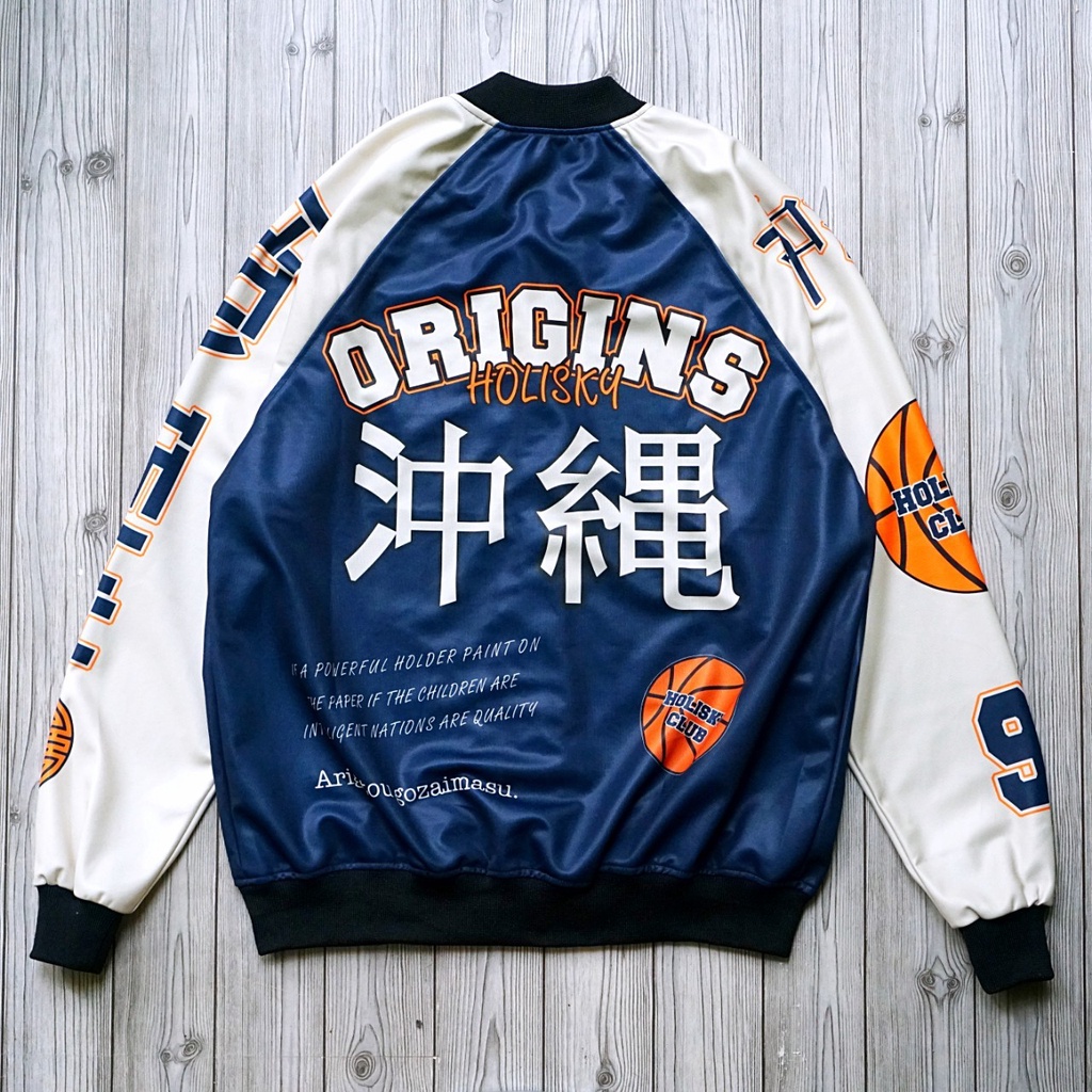 Jaket Varsity Japanese Culture Varsity Jacket Baseball
