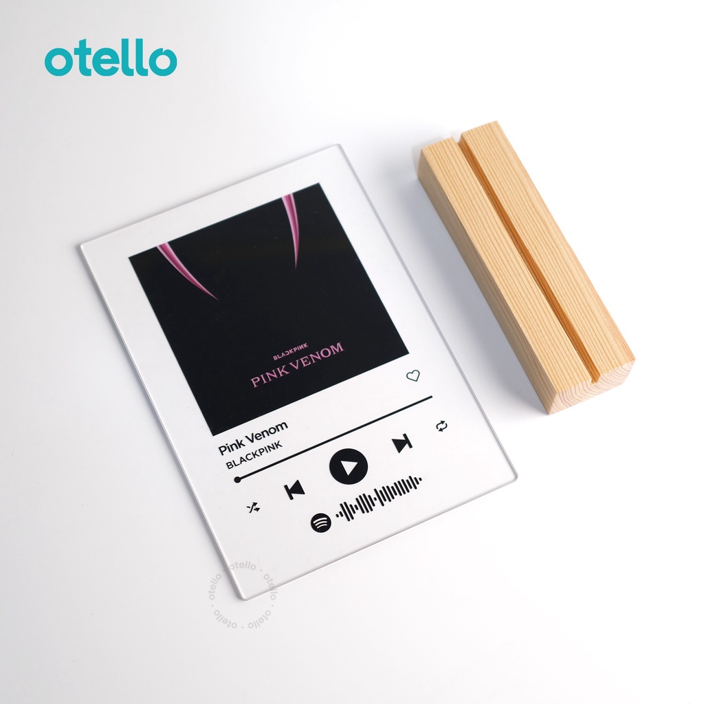 Otello Custom Akrilik Print Lagu Song Music Musik Artis Foto Hadiah Pacar Aesthetic Acrylic