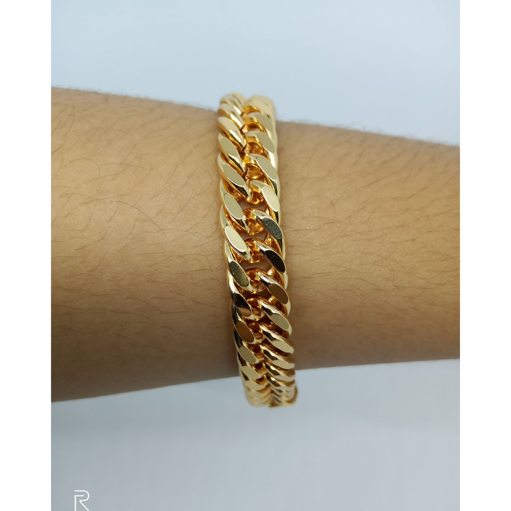 GELANG RANTAI LAPIS MAS 24k