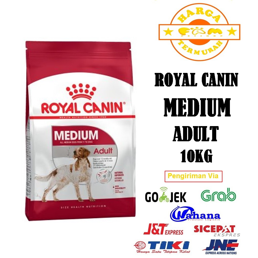 Royal Canin Medium Adult 10 Kg - Makanan Anjing / Dog Food