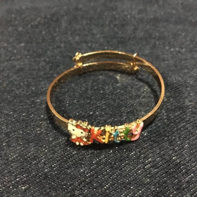 Gelang bayi/anak2 lapis emas 24karat