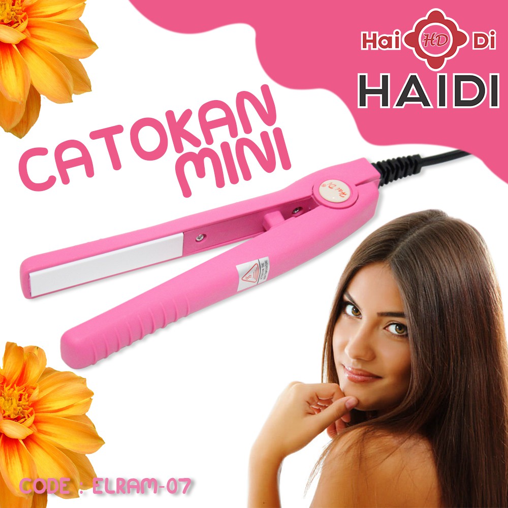 CATOK MINI HAIDI TOPSONIC HAIR CARE  CATOKAN PELURUS RAMBUT