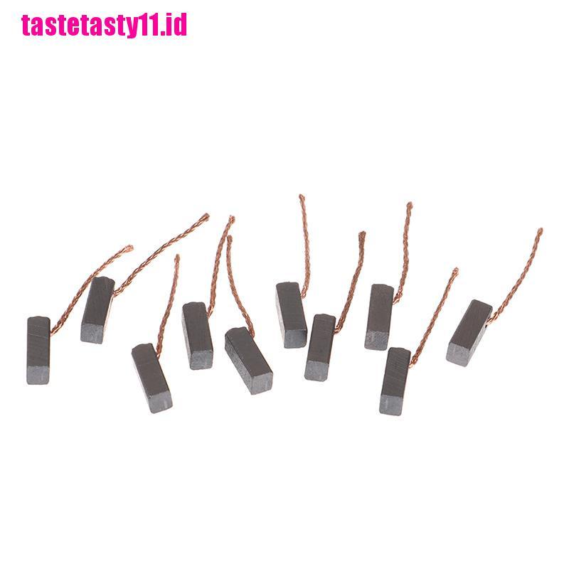 10 Pcs carbon brush 5x6 X 14mm DC motor carbon Grafit