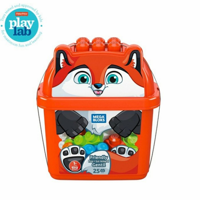 FISHER PRICE Mega Blocks Builder Mainan Anak Educative Toys Building Bricks