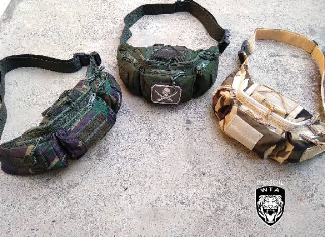 Waistbag/waistbag pria/waistbag tactical army/tas selempang army