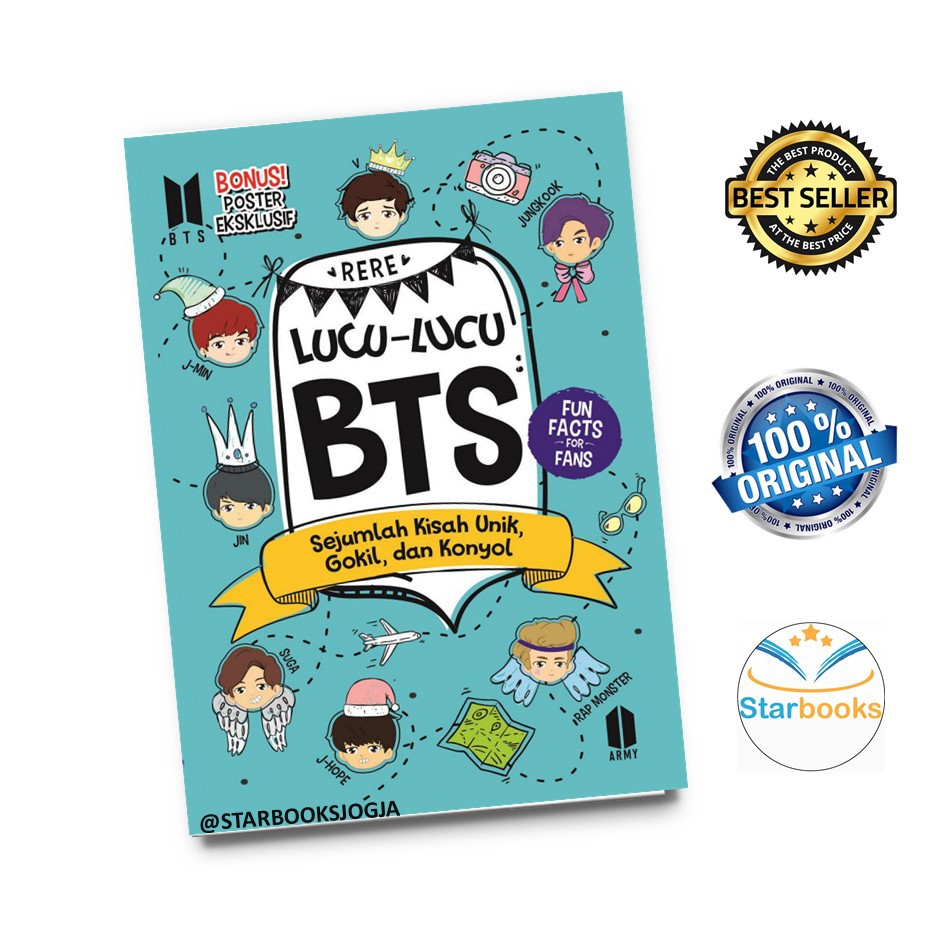 New Buku Lucu Lucu Bts Sejumlah Kisah Unik