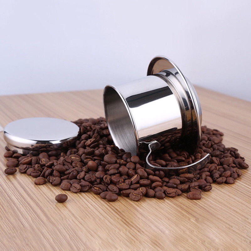 vietnam drip/ filter kopi /Filter Saring Kopi Vietnamese Coffee Drip Pot Stainless Steel 100ml