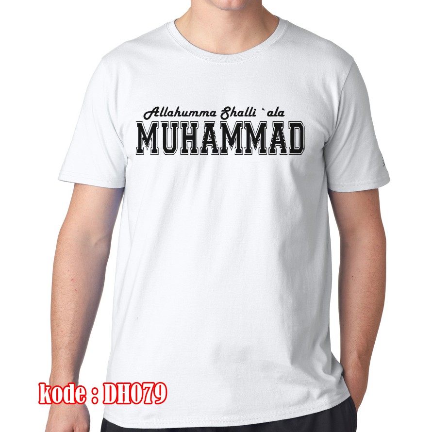  Baju Kaos Islami  Muslim Dakwah Sunnah sholawat kepada nabi 