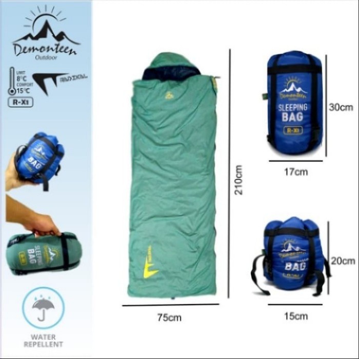 Sleeping Bag SB Demonteen Polar matras Camping