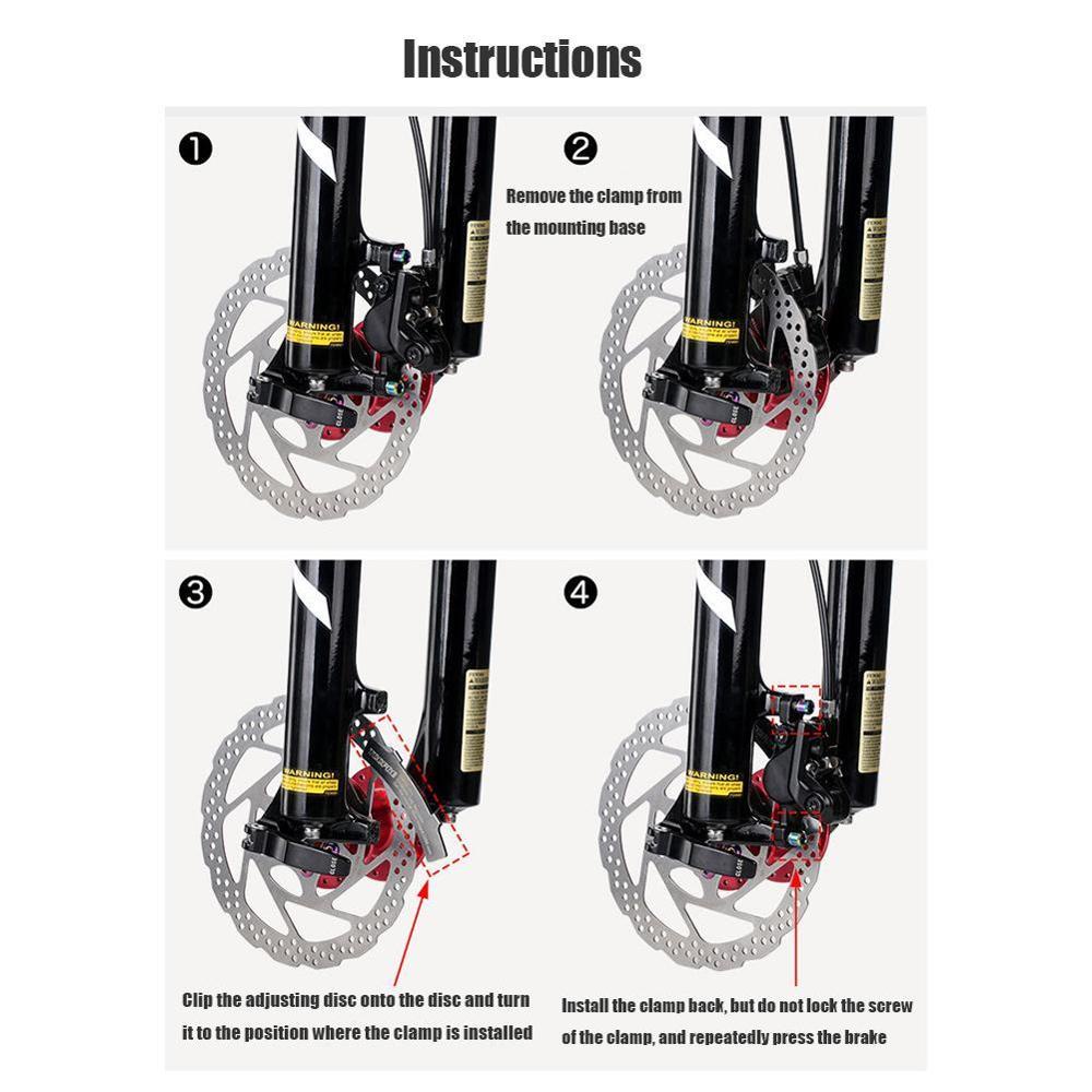 YGRETTE - TOOPRE ALAT BANTU SETEL REM CAKRAM SEPEDA DISC SPACER BRAKE ASSISTANT ALIGNMENT TOOL