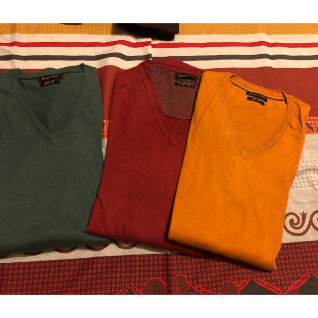 massimo dutti red sweater