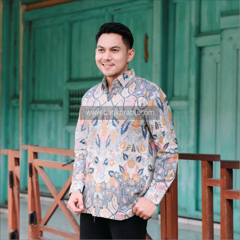 Batik pasangan couple sarimbit  batik pria &amp; wanita batik seragam couple PL01C