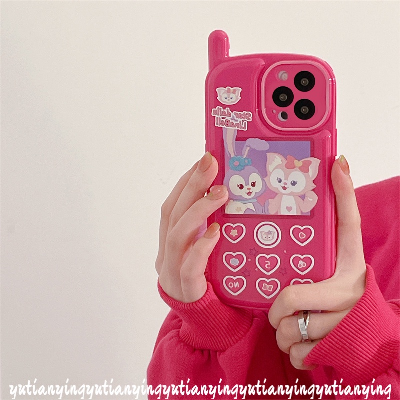 Soft Case Desain Kartun Disney LinaBell StellaLou Untuk IPhone 7 8 Plus 12 13 11 Pro MAX XR X XS MAX