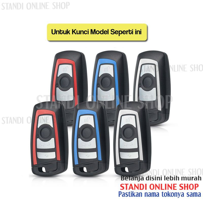 Kondom Kunci Silikon Carbon Remote BMW 3 5 7 F Series