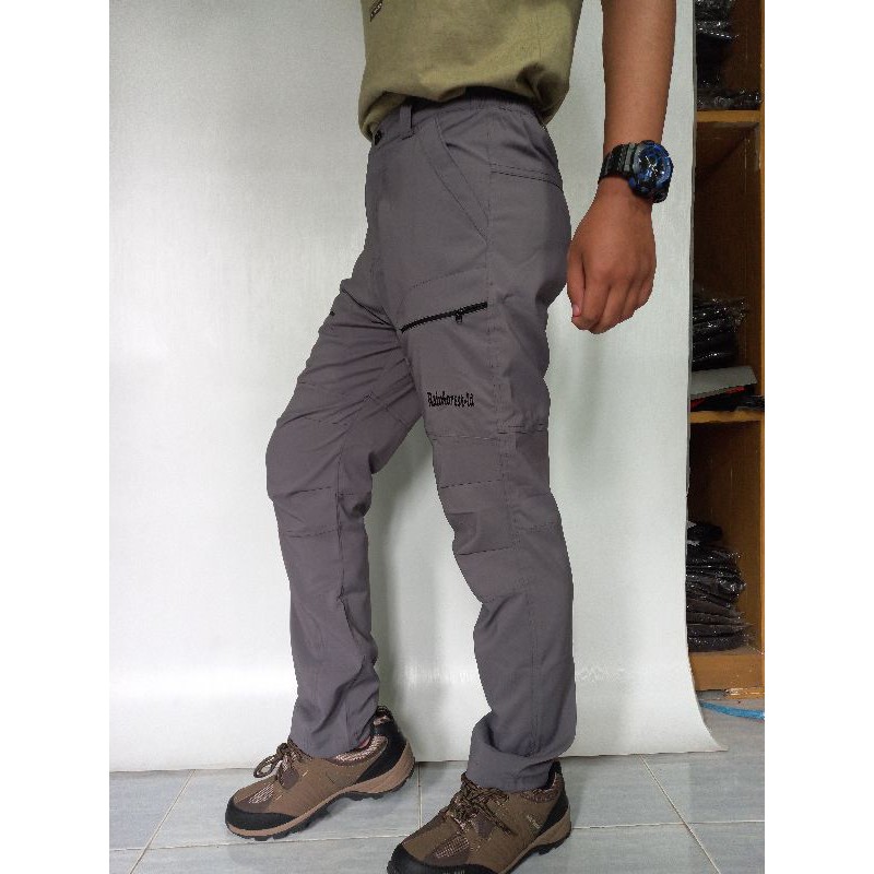 Rainforest celana quickbdry original abu melar gunung