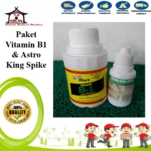 Paket Astro King Spaeki &amp; Vitamin Liqunox B1 Anggrek