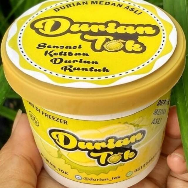 

Durian cup 100gr