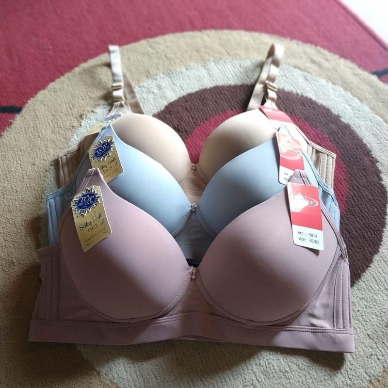 Bh Bra sorex PREMIUM lembut Cup besar bahan sangat lembut Silky soft edition tanpa kawat