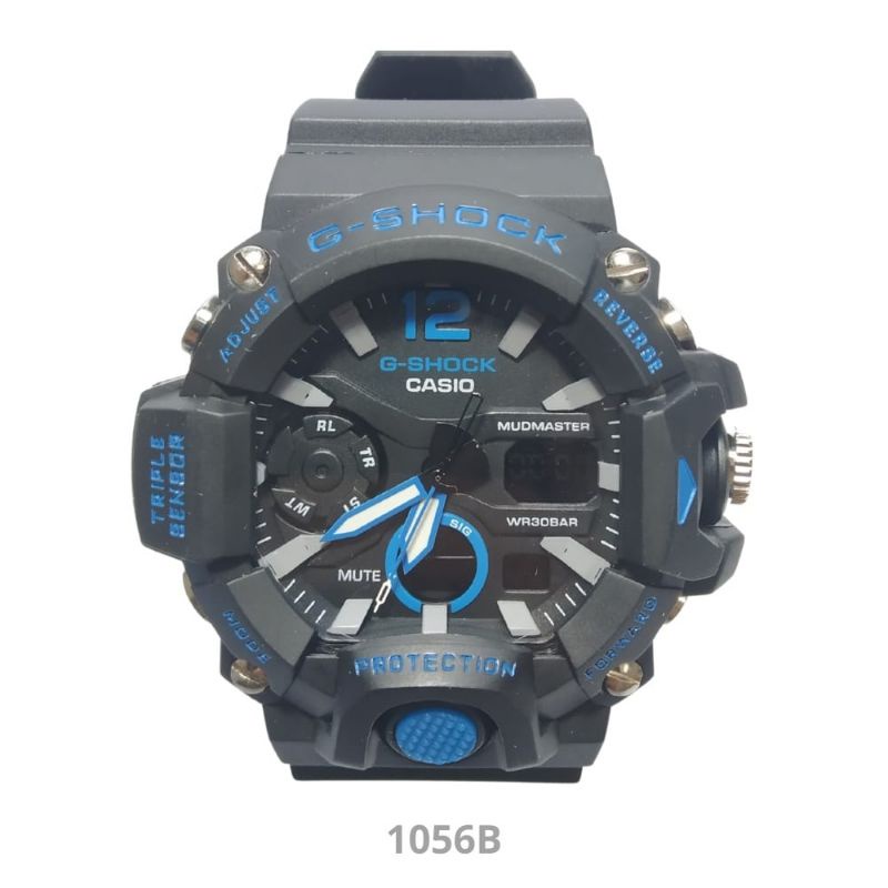 Jam Tangan Casio Gshock 1056 Jam Tangan Terlaris Dualtime Pria