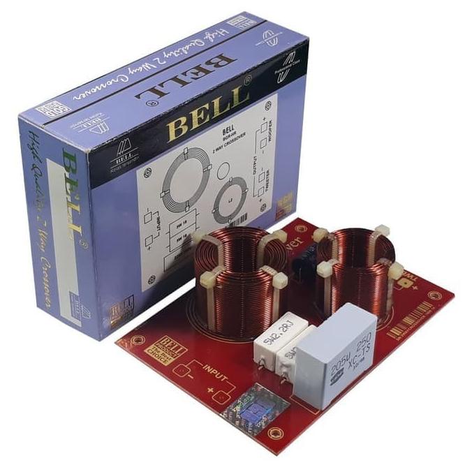KIT CROSSOVER 2 WAY BELL BGR CROSSOVER PASIF 2 WAY BELL TWEETER WOOFER