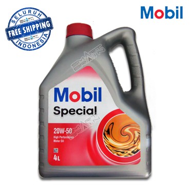 Mobil Special 20W-50 [4L] Oli Mesin