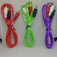 terlaris  produk Kabel jack rca to audio aux 2x1 kabel hp ke speak