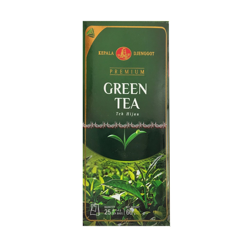 Kepala Djenggot Premium 25tea Bags Teh Hijau Yang Aman Untuk Diet Kepala Jenggot Jengot Green Tea