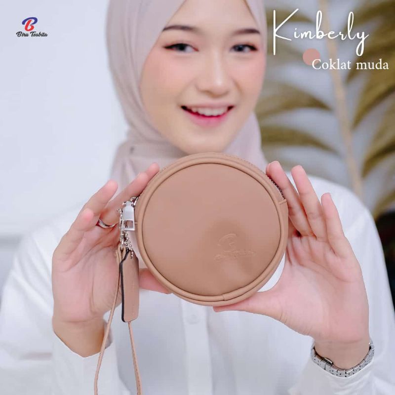 POUCH KIMBERLY BY BIRU TSABITA / POUCH CHOCOLY / POUCH ANTI AIR / TAS LOKAL PREMIUM