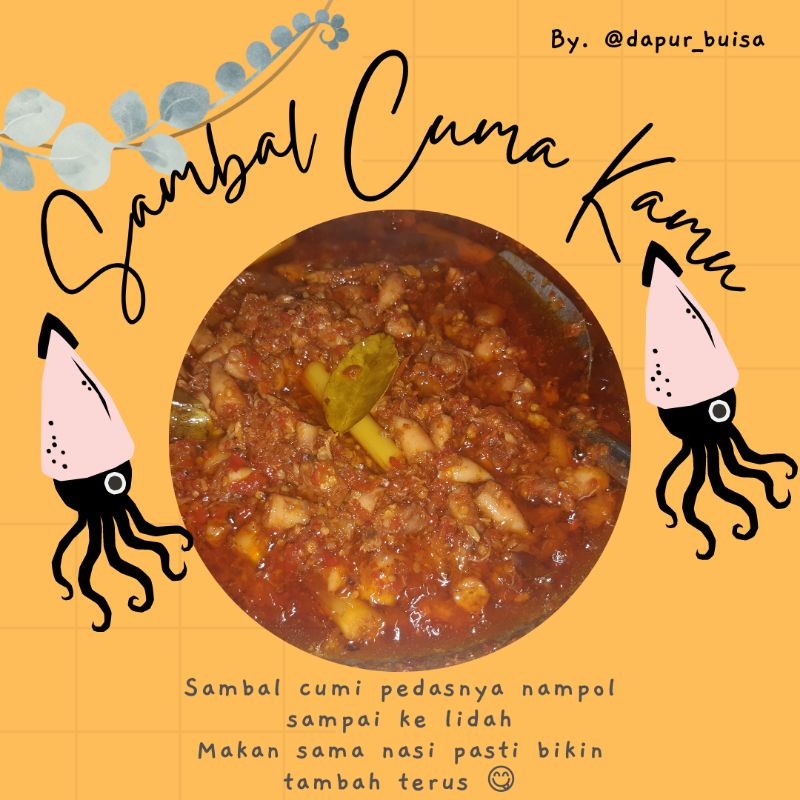 

Sambal Bu Isa Varian Sambal BabyCumi