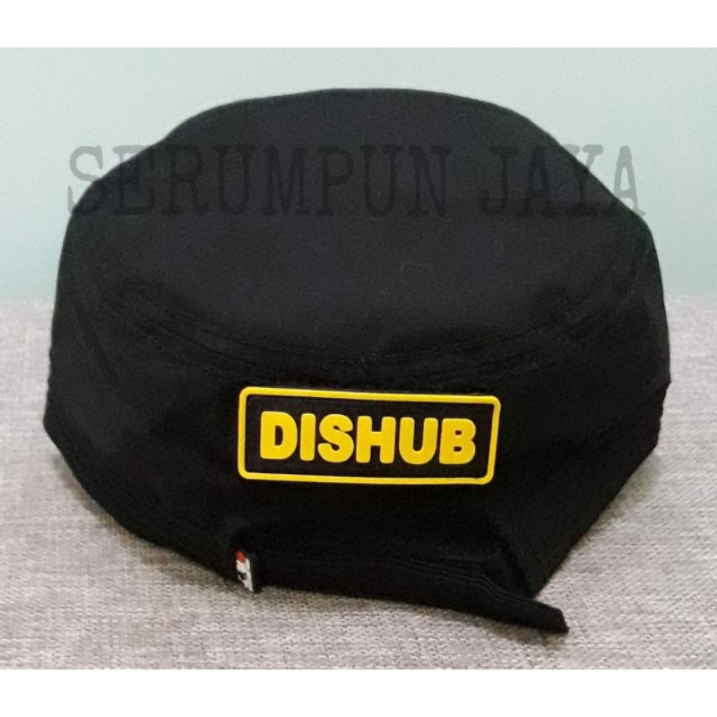 TOPI KOMANDO DISHUB - TOPI KOMANDO DISHUB VELCRO 2 PATCH