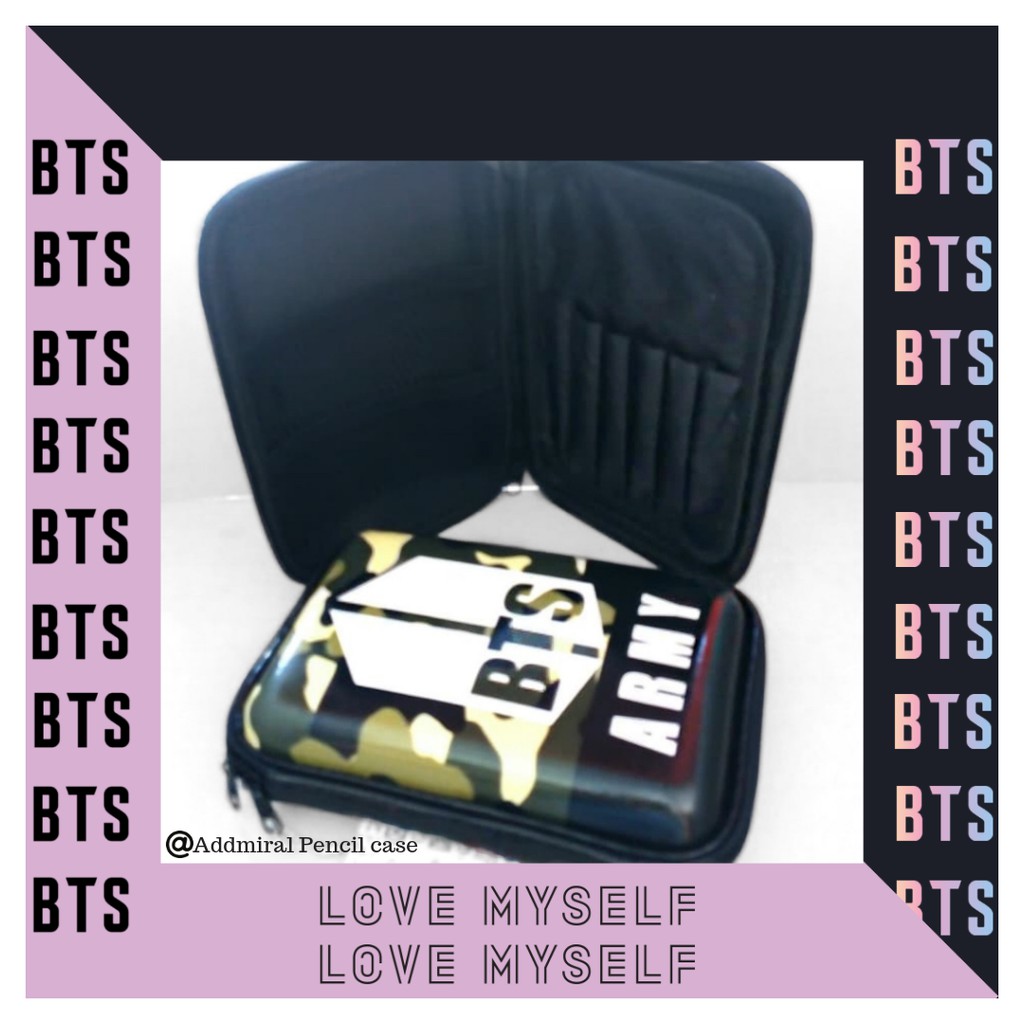 

Tempat pensil Fashion anak model smiggle ARMY