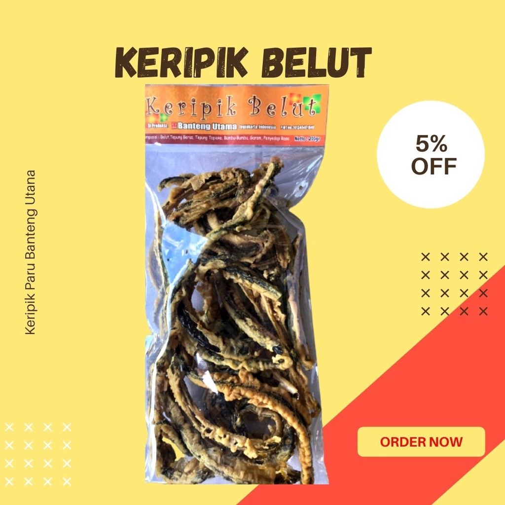 

Keripik Belut Banteng Utama