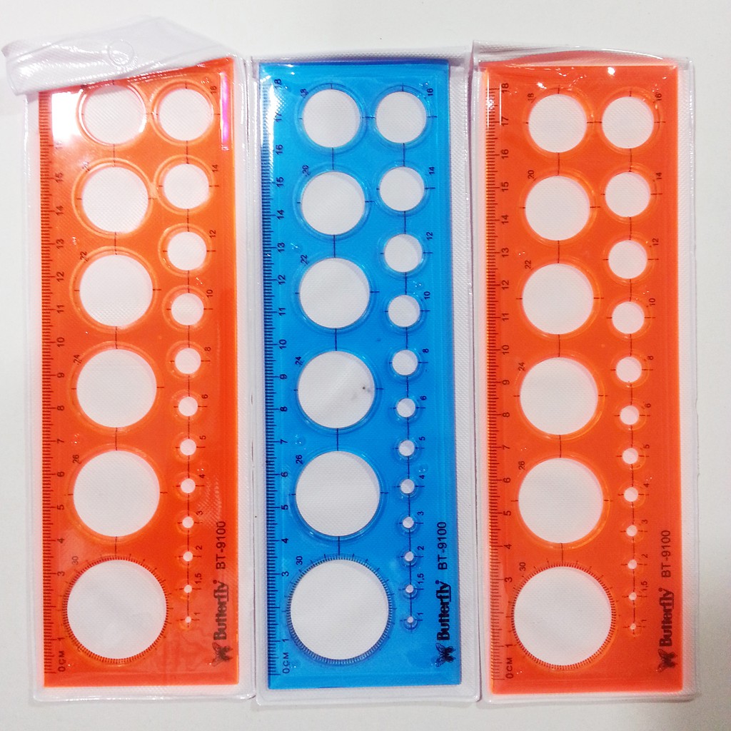 

Penggaris Lingkaran Butterfly