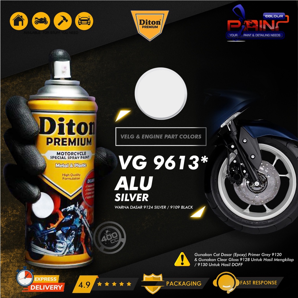 Diton PREMIUM 9613* Alu Silver Cat Semprot