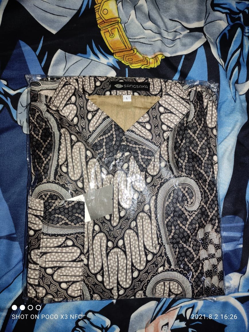 Batik Couple / Baju Batik Couple / Batik Set / Batik Lengan Panjang / Rok Set