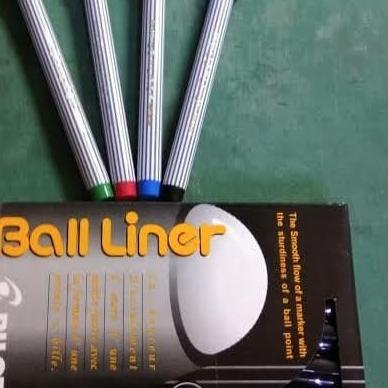 

✯ Pulpen Pilot Ball Liner 0.8 mm - Hitam ➾