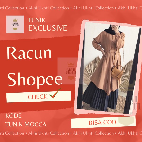 NEDA TUNIK FULL KANCING MOSCREPE // tunik dzuvia/nidia