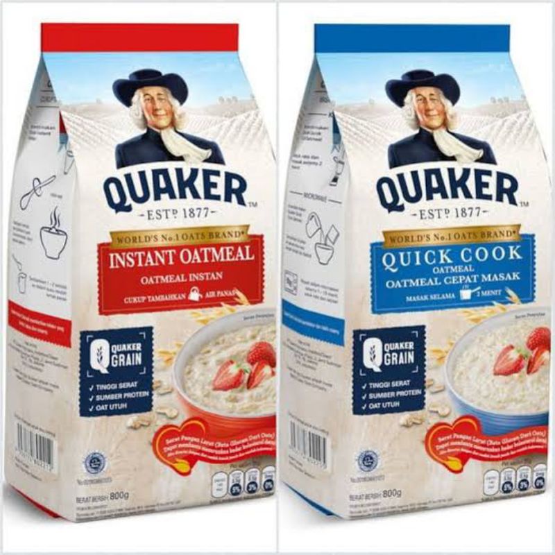 

quaker oatmeal instant / quick cooking 200g / 800g