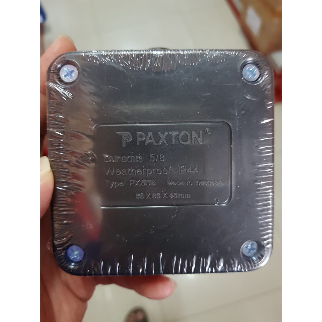 DORADOS PAXTON 5/8 WEATHERPROOF IP44 (4LUBANG) PUTIH DAN HITAM